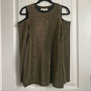 Michael Kors Metallic Top
